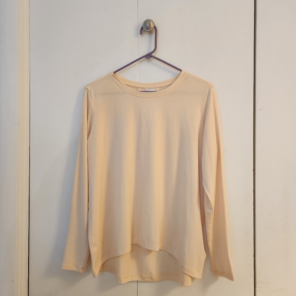 Athleta Women's With Ease Top Carnation Peach Color Size Small